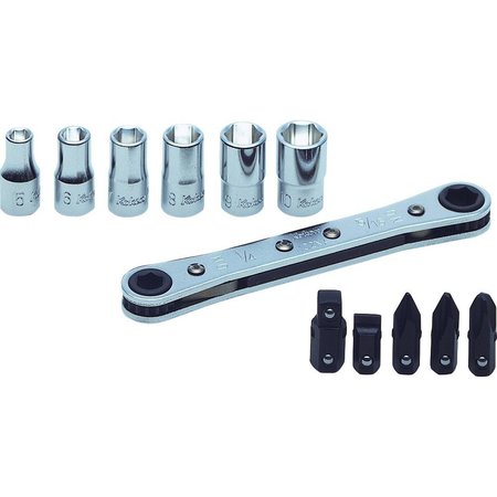 KO-KEN Socket Set 5-10mm 6 Point 12 pieces R810C